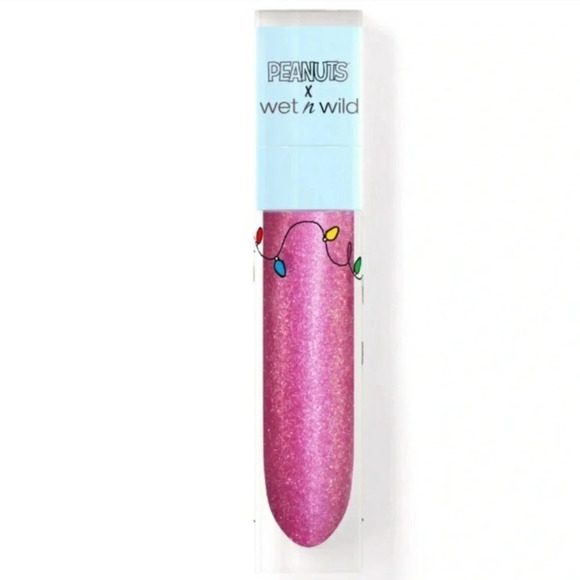WET N Wild Peanuts Christmas Very Merry Lipgloss Christmas Pageant NEW NIP NWT - Picture 2 of 4